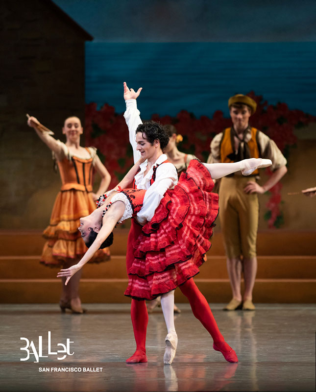 Mathilde Froustey and Angelo Greco in Don Quixote
