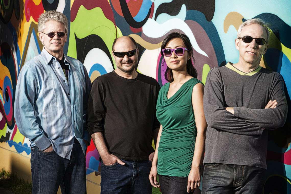 The Kronos Quartet (from left): David Harrington, John Sherba, Sunny Yang and Hank Dutt.