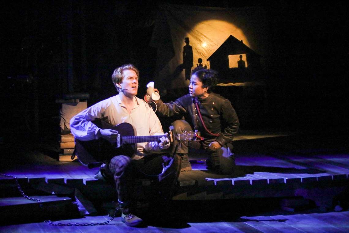 Ryan Melia and Bianca Norwood in the Old Globe production of 'The Tale of Despereaux'
