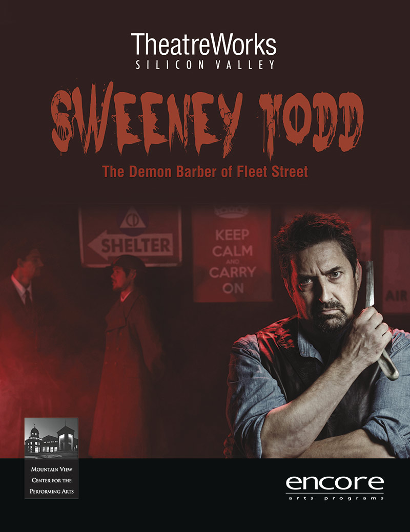 cover art for sweeney todd at theattreworks 2014