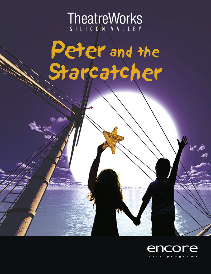 cover art for Peter and the Starcatcher at theattreworks 2014