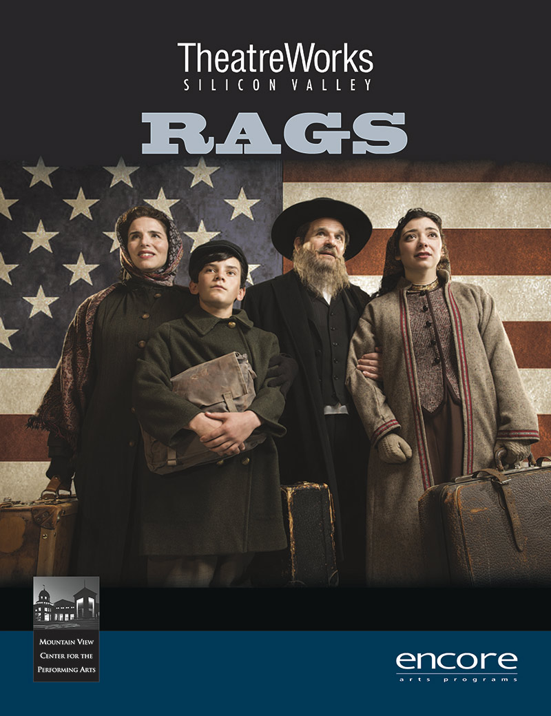 rags at theatreworks 2017 cover art