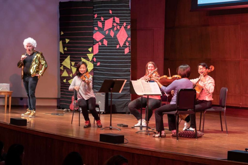 John Turman hosting Seattle Symphony’s Tiny Tots Concert. 