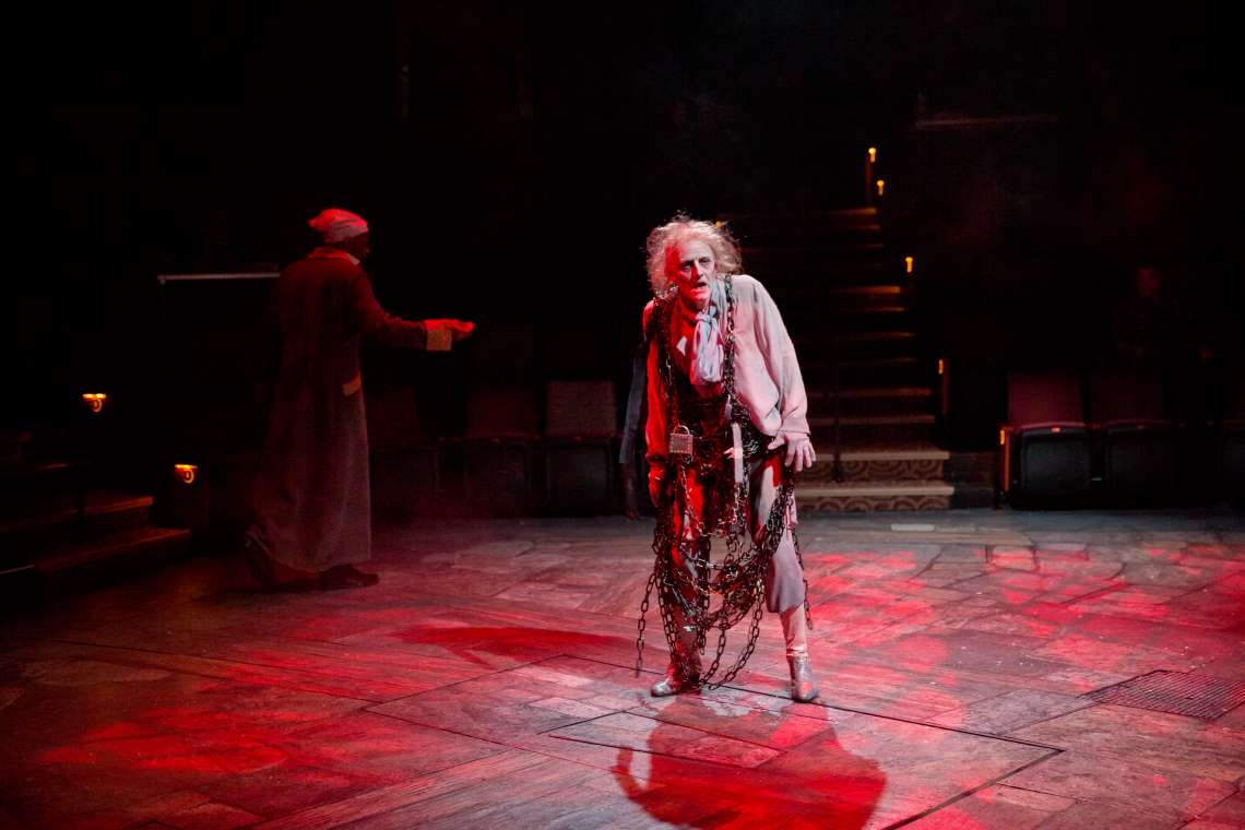 Bradford Farwell in ACT’s 2017 production of A Christmas Carol.