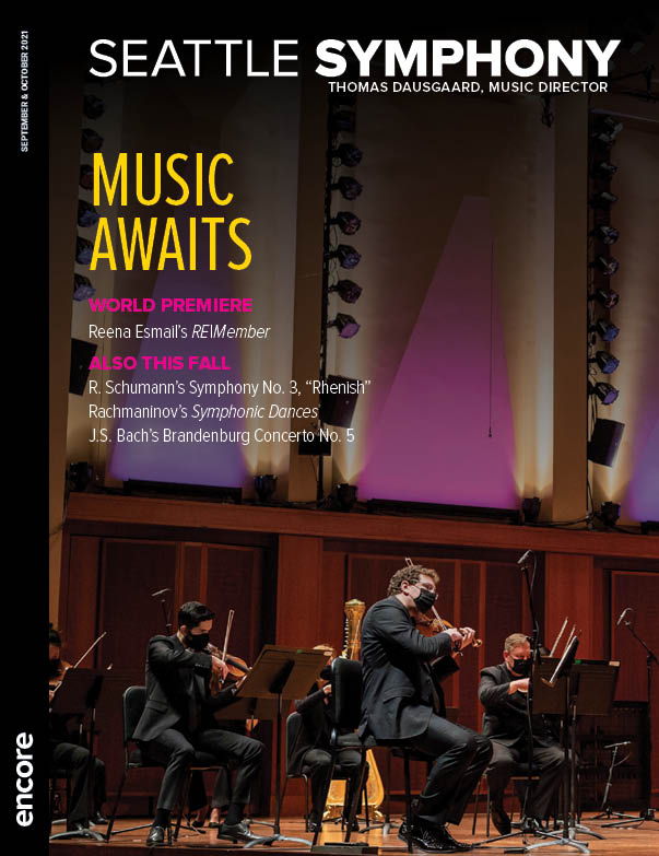 Seattle Symphony September October 2021 cover