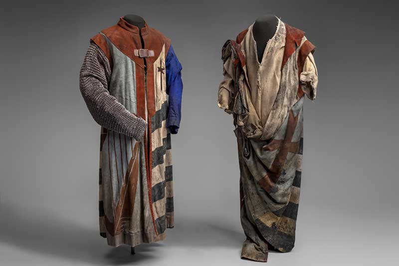 two pieces of costume from "Tannhauser" opera.