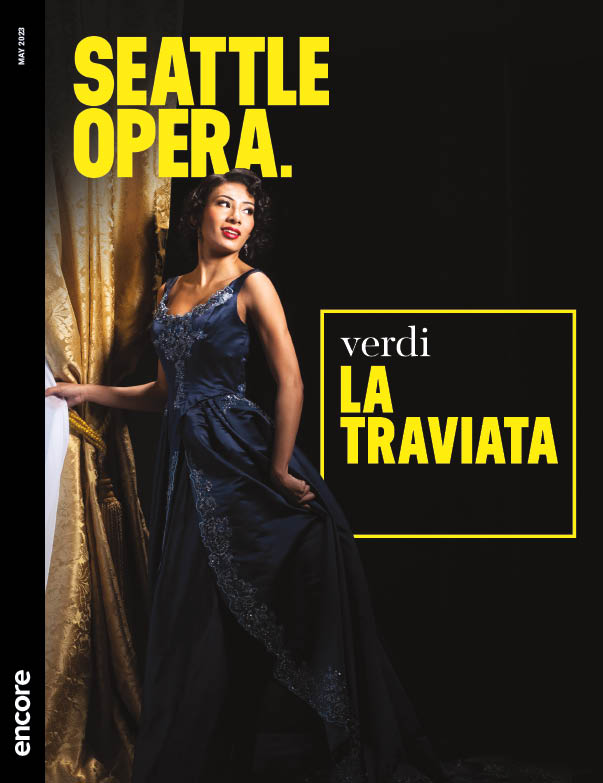 Cover of La Traviata - Seattle Opera May 2023