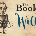 Title image for The Book of Will Featuring a 19th century caricature of William shakespeare.