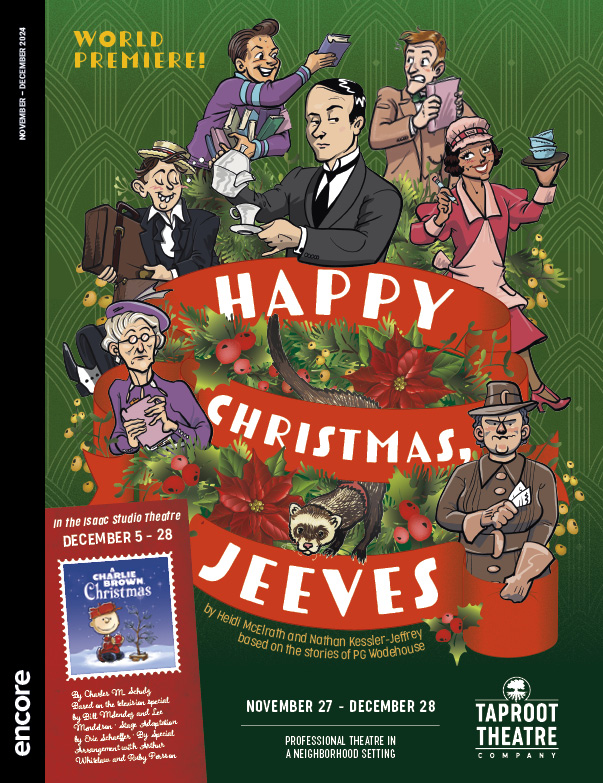 Happy Christmas, Jeeves, 2024, Taproot Theatre