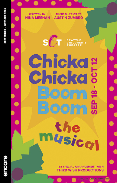 Chicka Chicka Boom Boom the Musical, 2025, Seattle Children's Theatre