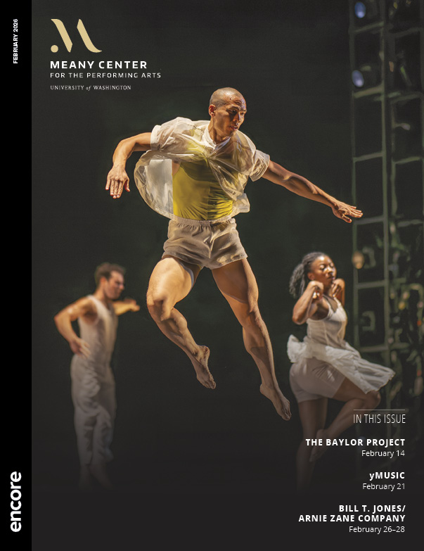 February 2026, Meany Center for the Performing Arts