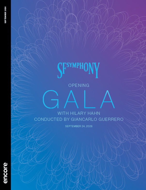 Opening Gala with Hilary Hahn | San Francisco Symphony, September 2026