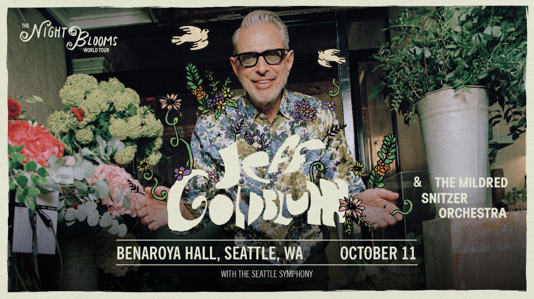 Jeff Goldblum & The Mildred Snitzer Orchestra with the Seattle Symphony, 2026
